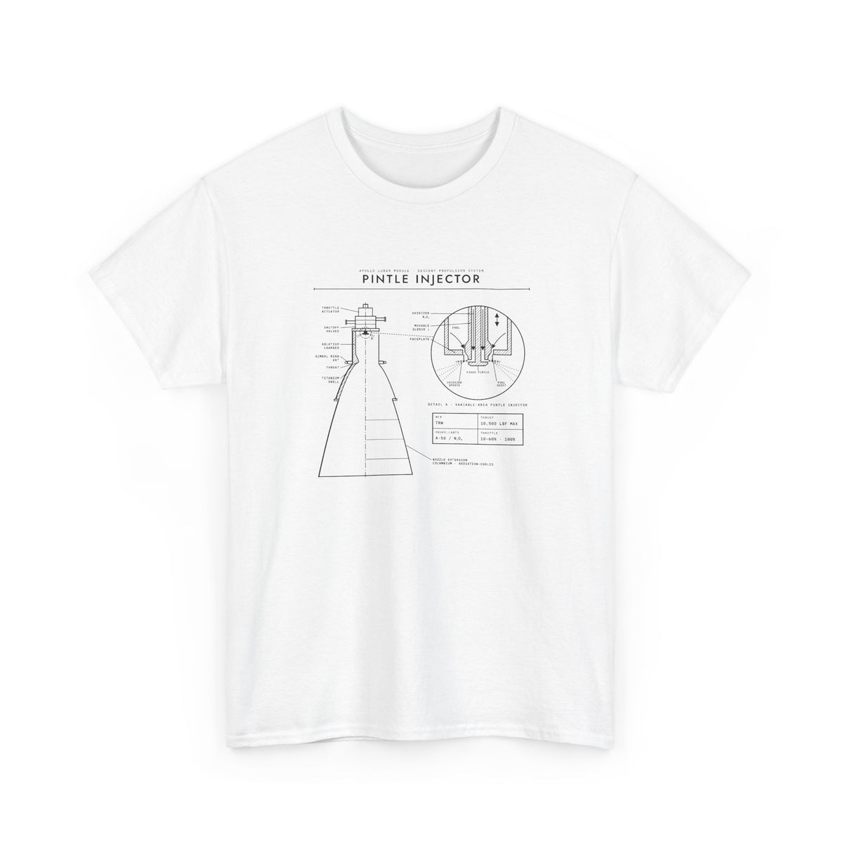 Apollo Pintle Injector Tee