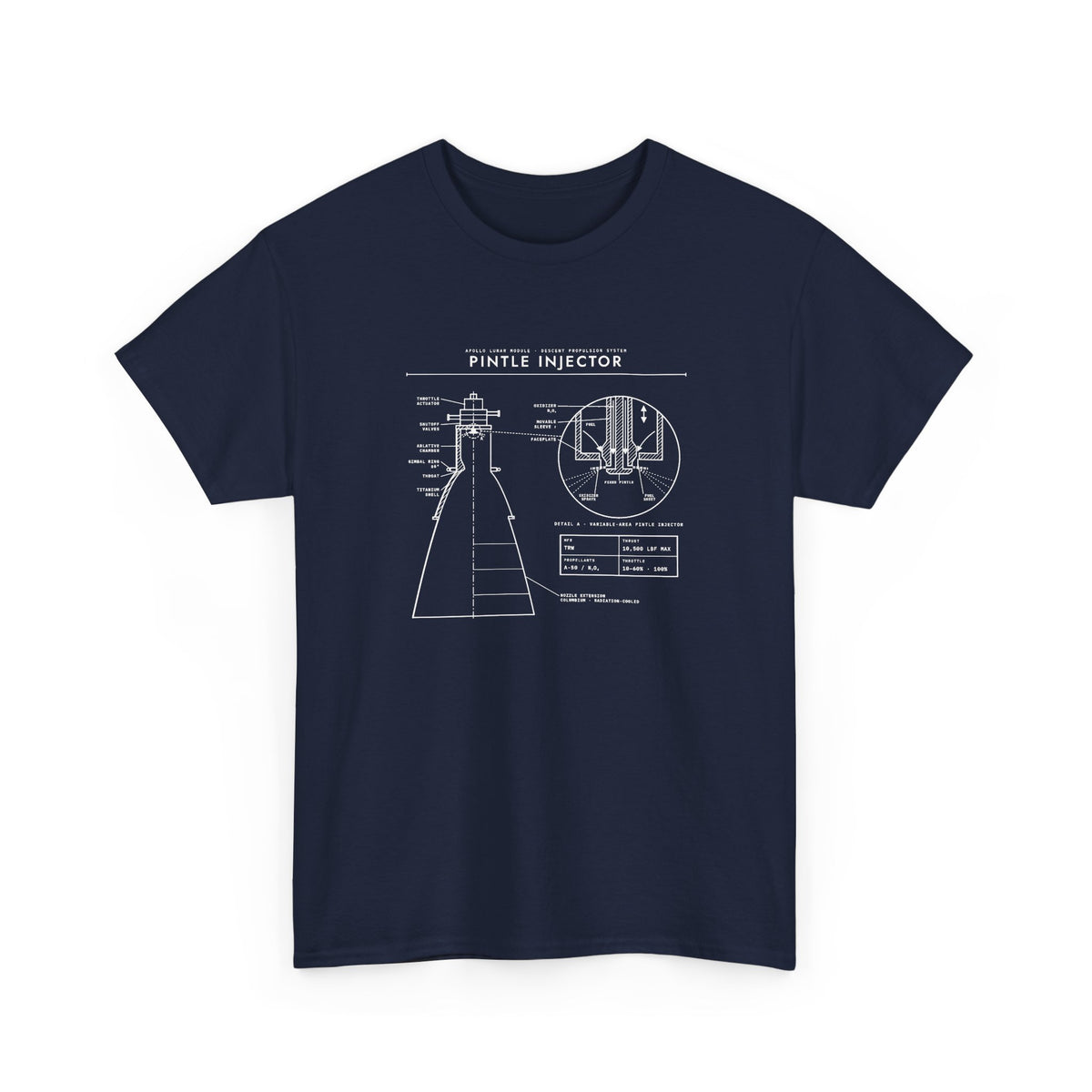 Apollo Pintle Injector Tee