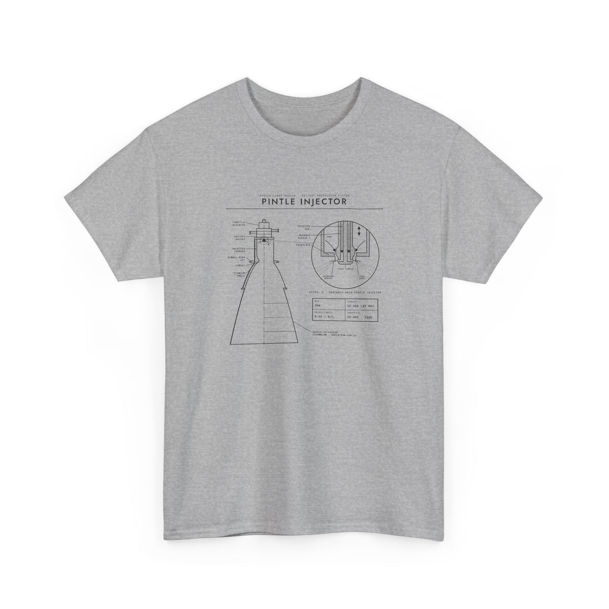 Apollo Pintle Injector Tee
