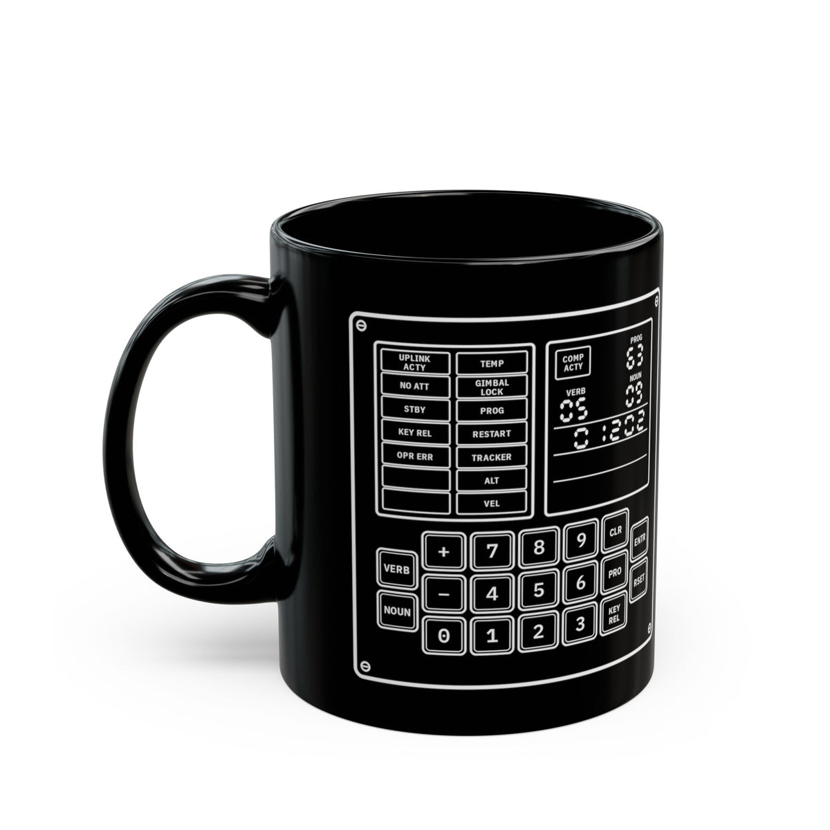 Apollo DSKY Mug