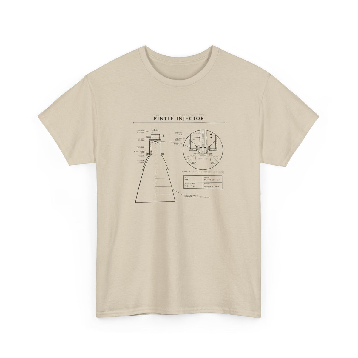 Apollo Pintle Injector Tee