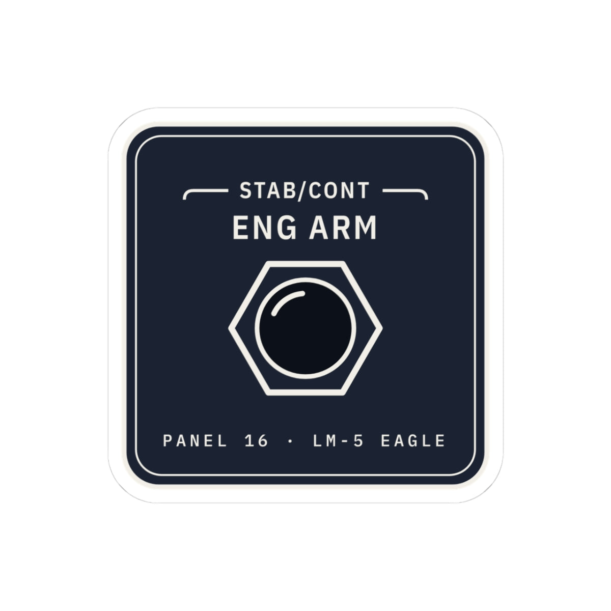 Apollo ENG ARM Sticker