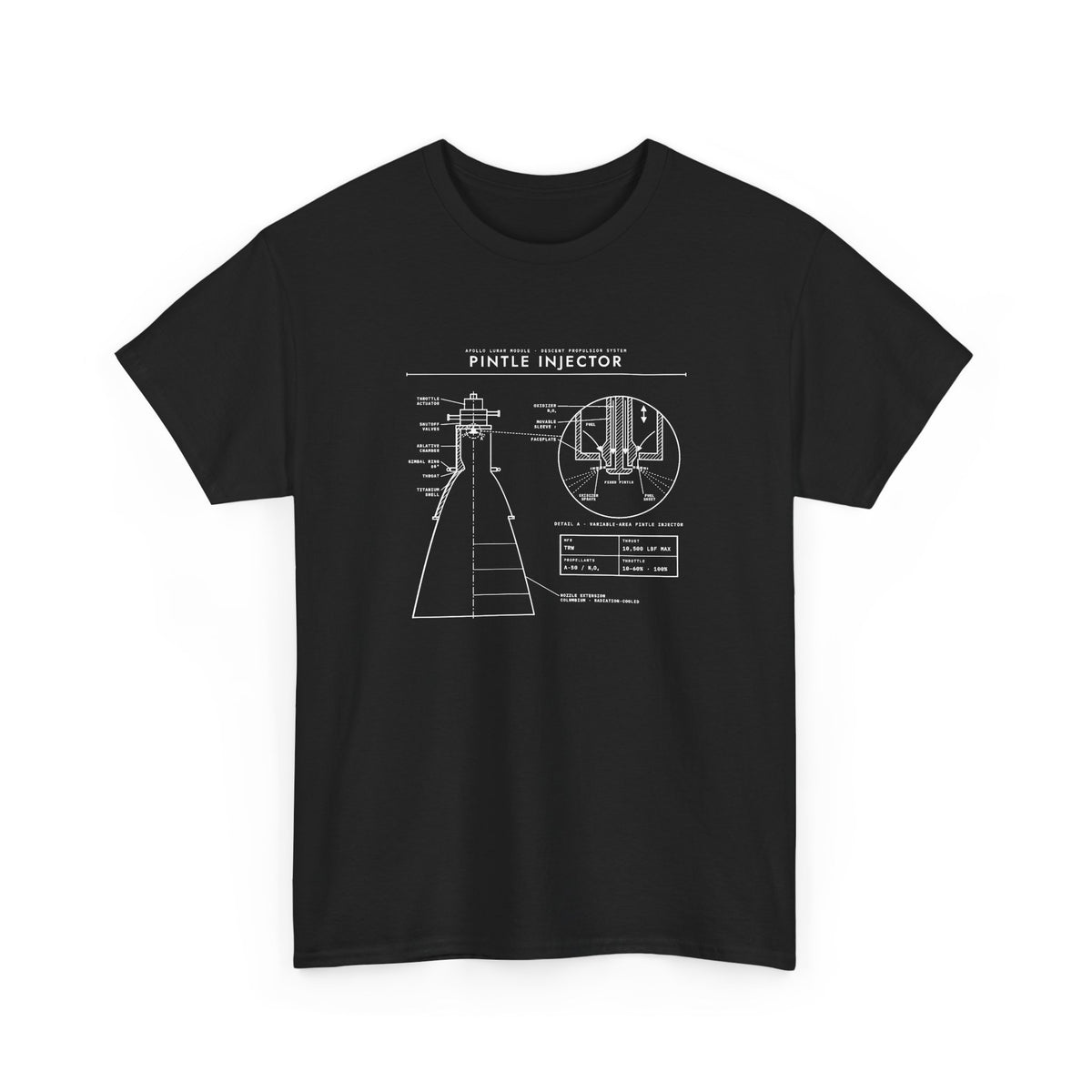 Apollo Pintle Injector Tee